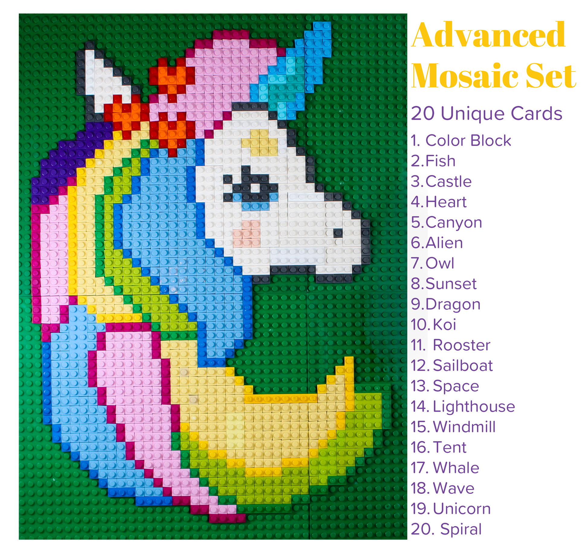 Advanced Brick Building Mosaic