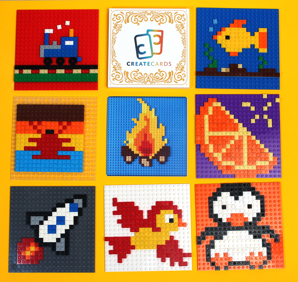 Beginner Brick Building Mosaic