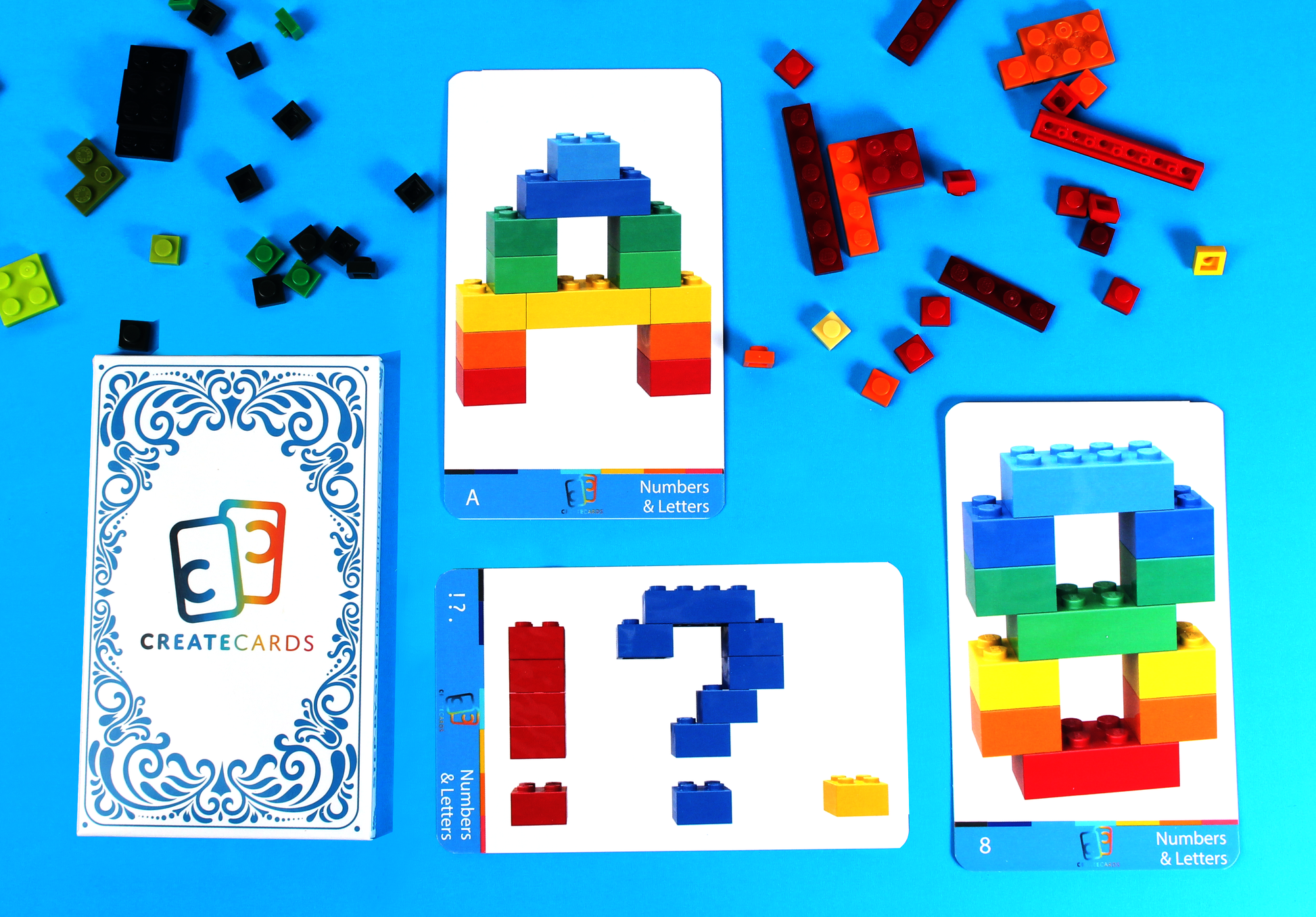 Numbers & Letters Brick Builds