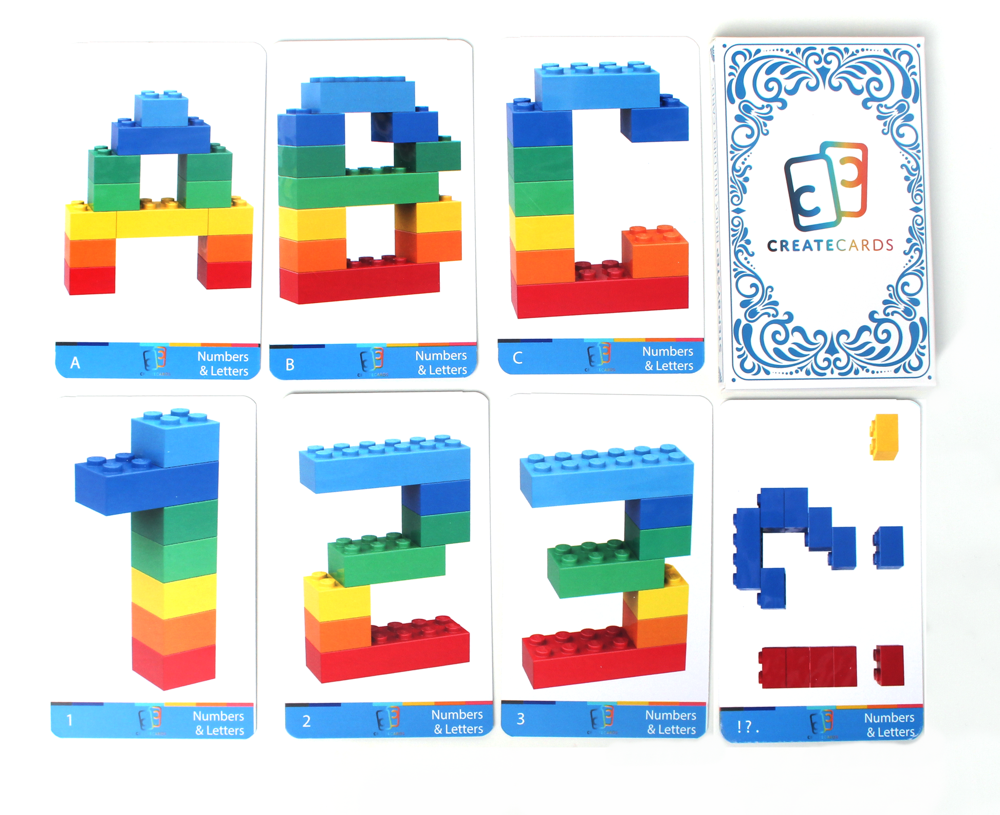 Numbers & Letters Brick Builds