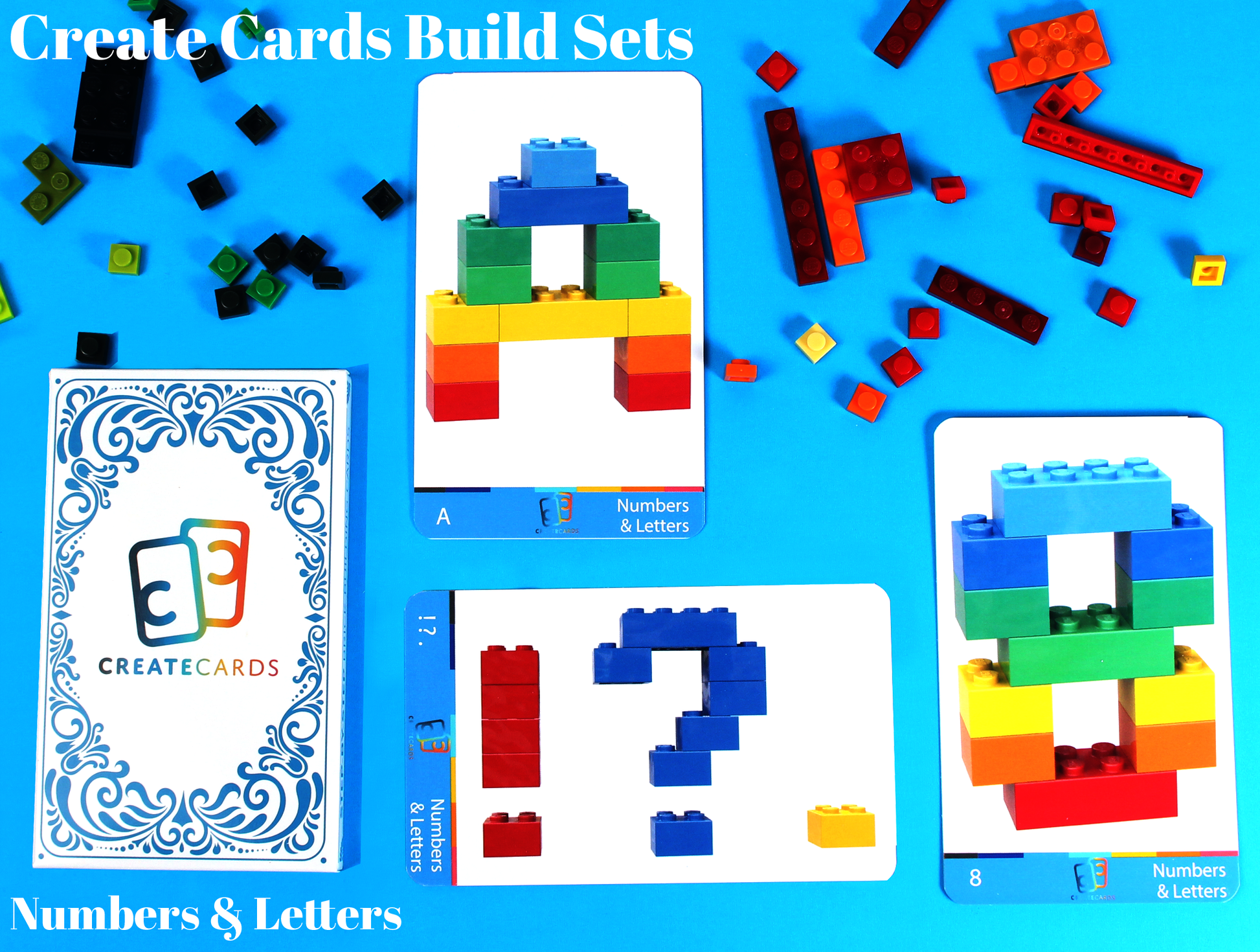 Numbers & Letters Brick Builds