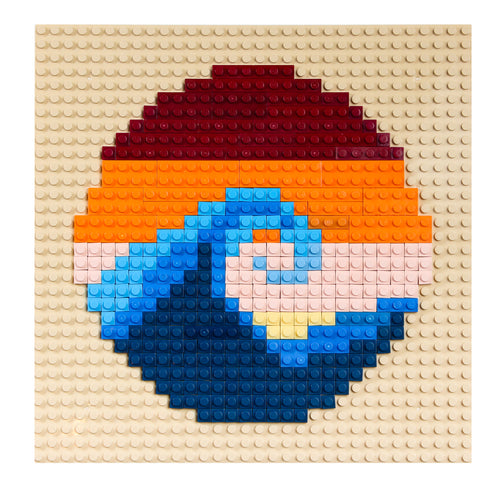 Advanced Brick Building Mosaic